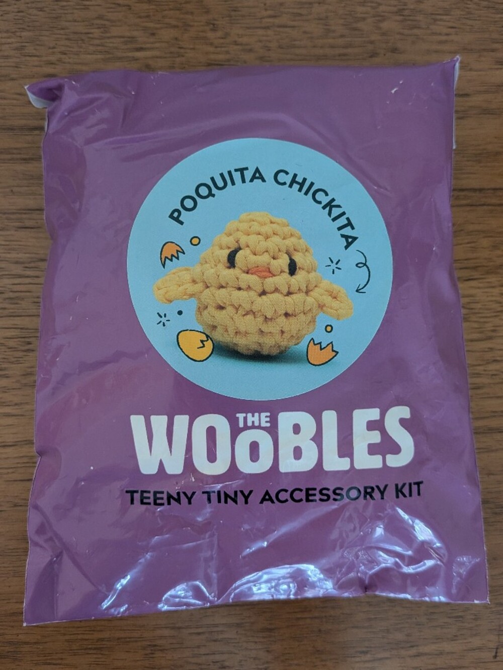 The Woobles Poquita Chickita Teeny Tiny Accessory Kit NEW Sealed Rare Crochet Ki
